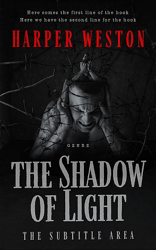 3D mockup of Cod Gray #23657 - Premade Horror Book Cover | BookCoverZone