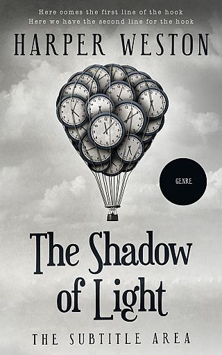 3D mockup of Gray Nickel #23666 - Premade Surreal Book Cover | BookCoverZone