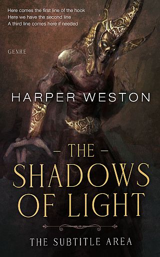 3D mockup of Cocoa Brown #23720 - Premade Fantasy Book Cover | BookCoverZone