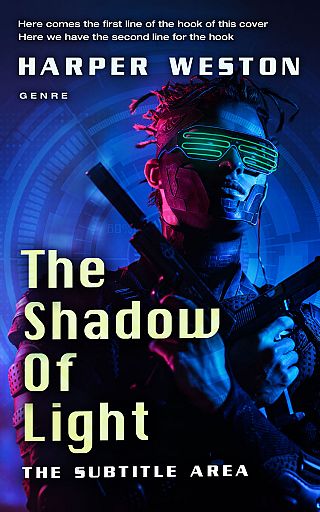 3D mockup of Ebony #23766 - Premade Paranormal & Urban Book Cover | BookCoverZone