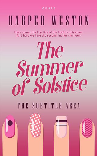 3D mockup of Cavern Pink #23966 - Premade Chick Lit Book Cover | BookCoverZone