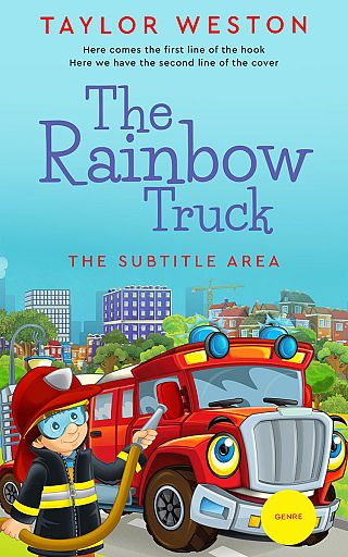 3D mockup of Bermuda #24030 - Premade Children Book Cover | BookCoverZone