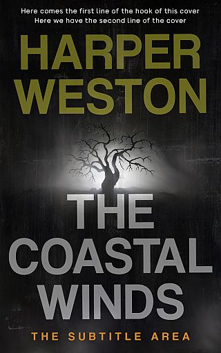 3D mockup of Cod Gray #24093 - Premade Horror Book Cover | BookCoverZone