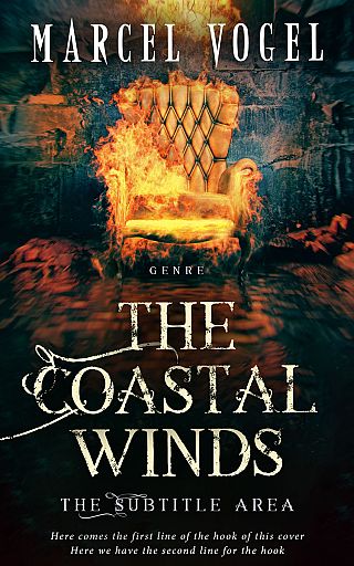 3D mockup of Di Serria #24289 - Premade Horror Book Cover | BookCoverZone