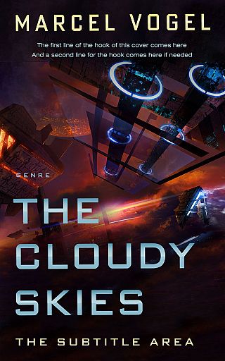 3D mockup of Gondola #24489 - Premade Science Fiction Book Cover | BookCoverZone