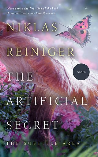3D mockup of Old Lavender #24872 - Premade Nature Book Cover | BookCoverZone