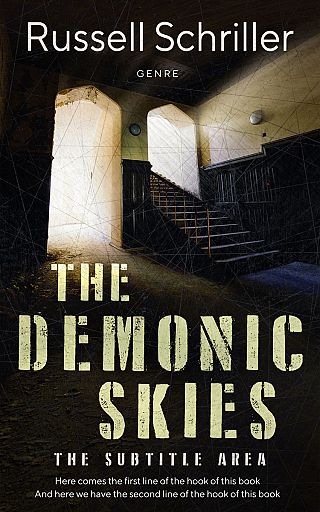 3D mockup of Chino #25069 - Premade Horror Book Cover | BookCoverZone