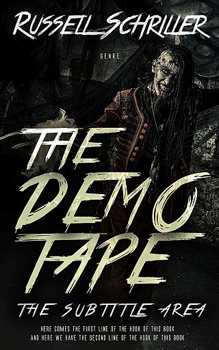 3D mockup of Cod Gray #25073 - Premade Horror Book Cover | BookCoverZone
