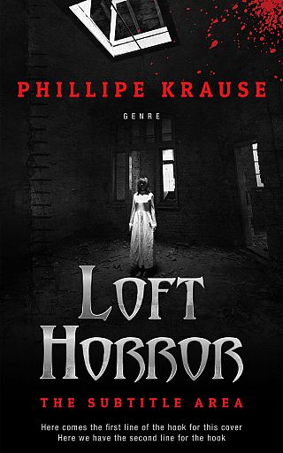 3D mockup of Cod Gray #25166 - Premade Horror Book Cover | BookCoverZone