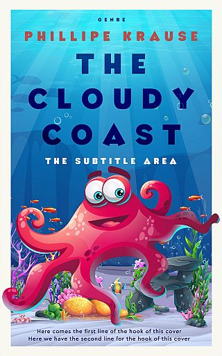 3D mockup of Rose Fog #25257 - Premade Children Book Cover | BookCoverZone