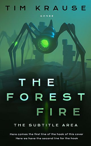3D mockup of Celtic #25342 - Premade Science Fiction Book Cover | BookCoverZone