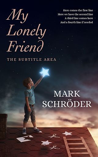 3D mockup of Steel Gray #25379 - Premade Children Book Cover | BookCoverZone