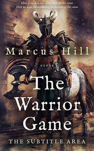 3D mockup of Thunder #25517 - Premade Fantasy Book Cover | BookCoverZone