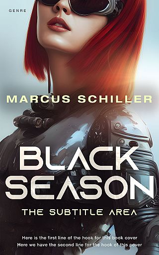 3D mockup of Cocoa Brown #25714 - Premade Science Fiction Book Cover | BookCoverZone