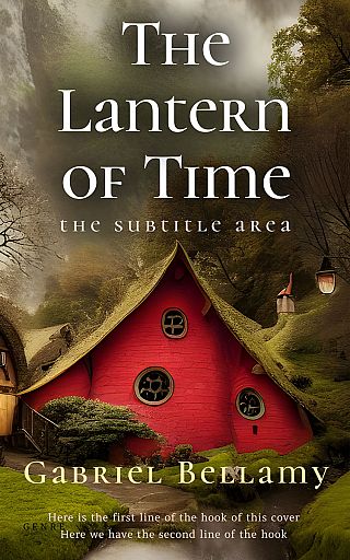 3D mockup of Metallic Bronze #25862 - Premade Fantasy Book Cover | BookCoverZone