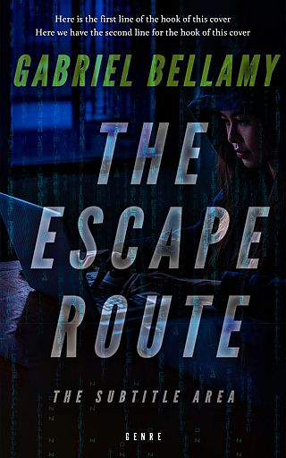 3D mockup of Ebony #25922 - Premade Mystery & Thriller & Suspense Book Cover | BookCoverZone