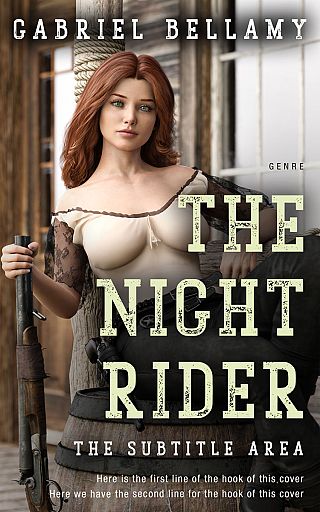 3D mockup of Taupe #25999 - Premade Western Book Cover | BookCoverZone