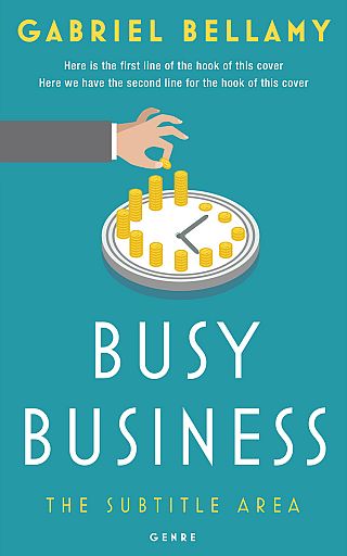 3D mockup of Jelly Bean #26027 - Premade Business Book Cover | BookCoverZone
