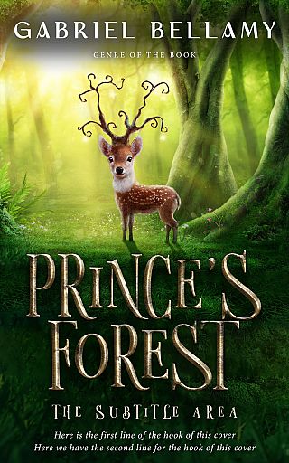 3D mockup of Tacha #26214 - Premade Children Book Cover | BookCoverZone