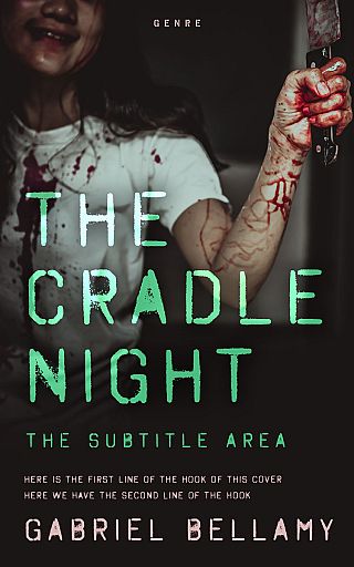 3D mockup of Cocoa Brown #26304 - Premade Horror Book Cover | BookCoverZone