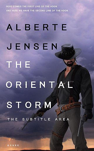 3D mockup of Ship Gray #26334 - Premade Western Book Cover | BookCoverZone
