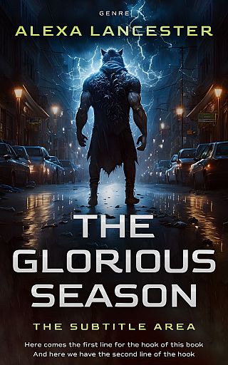 3D mockup of Shark #26582 - Premade Paranormal & Urban Book Cover | BookCoverZone