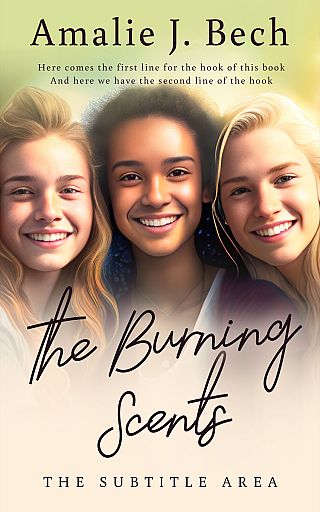 3D mockup of Raffia #26718 - Premade Teen & Young Adult Book Cover | BookCoverZone