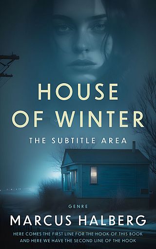 3D mockup of Blue Dianne #26814 - Premade Mystery & Thriller & Suspense Book Cover | BookCoverZone