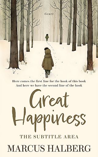 3D mockup of Beige #26869 - Premade Children Book Cover | BookCoverZone