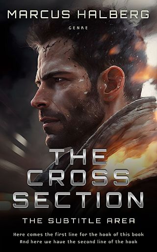 3D mockup of Cocoa Brown #27027 - Premade Action & Adventure Book Cover | BookCoverZone
