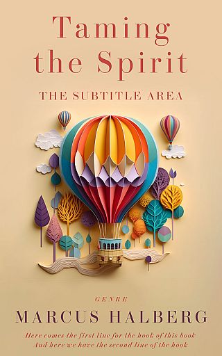 3D mockup of Brandy #27060 - Premade Children Book Cover | BookCoverZone