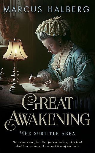 3D mockup of Rangoon Green #27117 - Premade Historical Book Cover | BookCoverZone