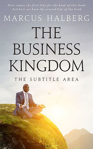 3D mockup of Timberwolf #27164 - Premade Business Book Cover | BookCoverZone