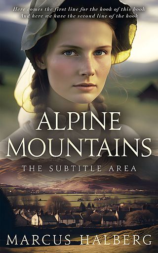 3D mockup of Merlin #27186 - Premade Historical Book Cover | BookCoverZone