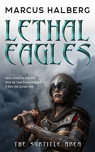 3D mockup of Iron #27303 - Premade Fantasy Book Cover | BookCoverZone