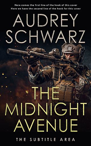 3D mockup of Cod Gray #27763 - Premade Action & Adventure Book Cover | BookCoverZone
