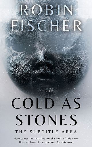 3D mockup of French Gray #28150 - Premade Horror Book Cover | BookCoverZone