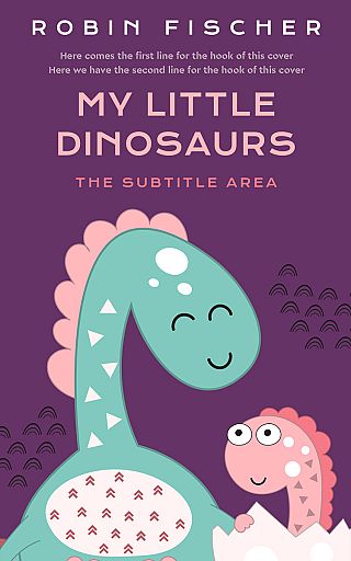 3D mockup of Cosmic #28174 - Premade Children Book Cover | BookCoverZone
