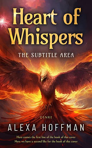 3D mockup of Crater Brown #28559 - Premade Fantasy Book Cover | BookCoverZone