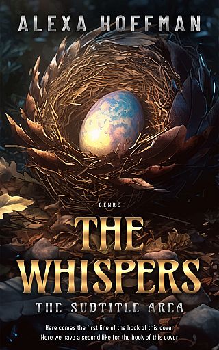 3D mockup of Cocoa Brown #28578 - Premade Fantasy Book Cover | BookCoverZone