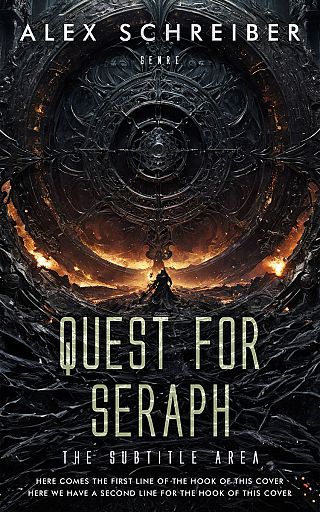 3D mockup of Thunder #28709 - Premade Fantasy Book Cover | BookCoverZone