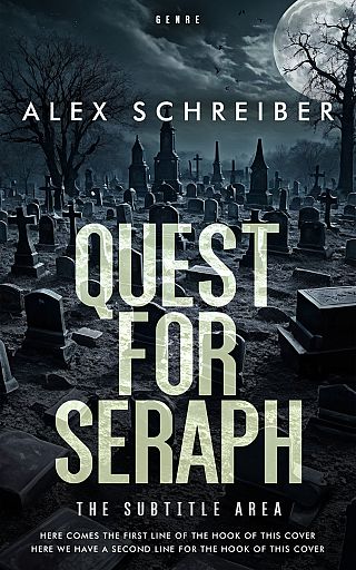 3D mockup of Mirage #28712 - Premade Horror Book Cover | BookCoverZone