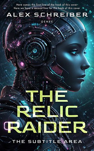 3D mockup of Mirage #28784 - Premade Science Fiction Book Cover | BookCoverZone