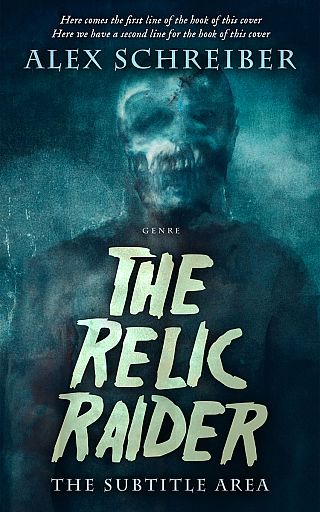 3D mockup of Elephant #28812 - Premade Horror Book Cover | BookCoverZone