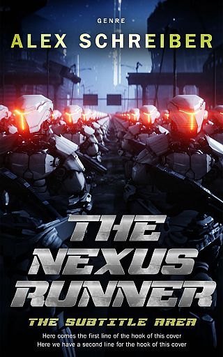 3D mockup of Silk #28860 - Premade Science Fiction Book Cover | BookCoverZone