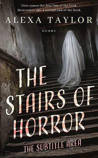 3D mockup of Zeus #29095 - Premade Horror Book Cover | BookCoverZone