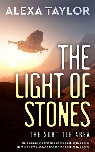 3D mockup of Chamois #29108 - Premade Science Fiction Book Cover | BookCoverZone