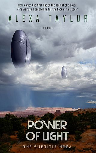 3D mockup of Aluminium #29118 - Premade Science Fiction Book Cover | BookCoverZone