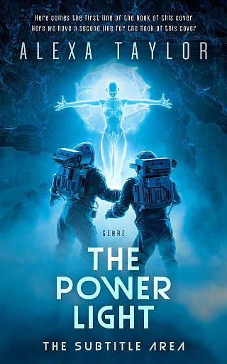 3D mockup of Atoll #29124 - Premade Science Fiction Book Cover | BookCoverZone