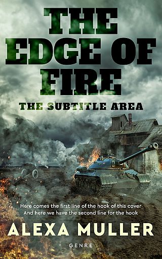 3D mockup of Lunar Green #29185 - Premade Historical Book Cover | BookCoverZone